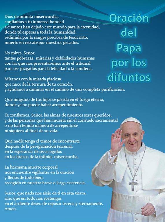 Oracion del papa